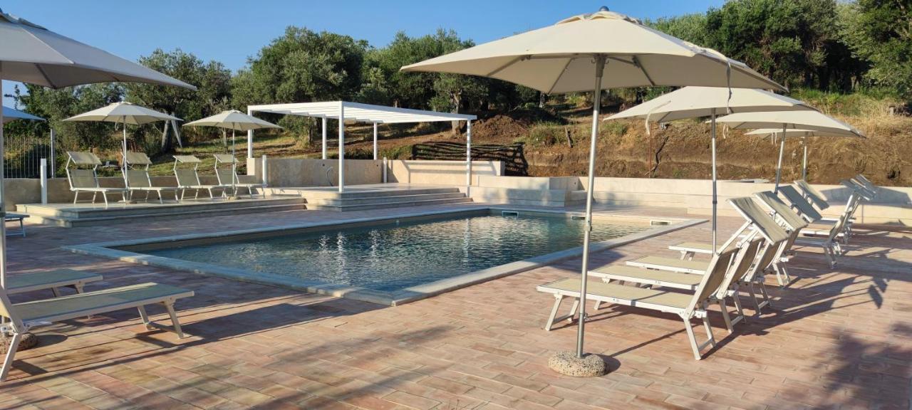 Agriturismo Le Masciare Paternopoli ภายนอก รูปภาพ